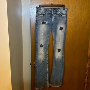 Silver Pioneer Florian Karie Lynne Jeans Size 27